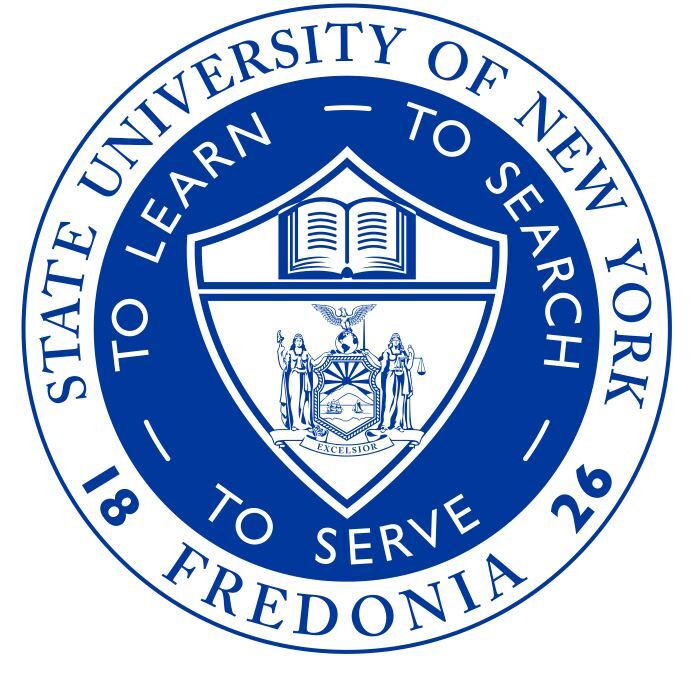University of New York at Fredonia Sticker Decal R7705