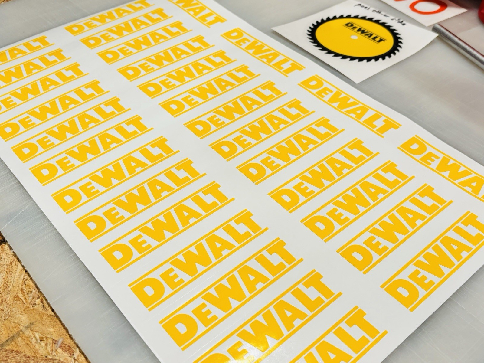 TWO SKIL Die Cut Vinyl Decals Tools Drills Saws Home & Garden DIY