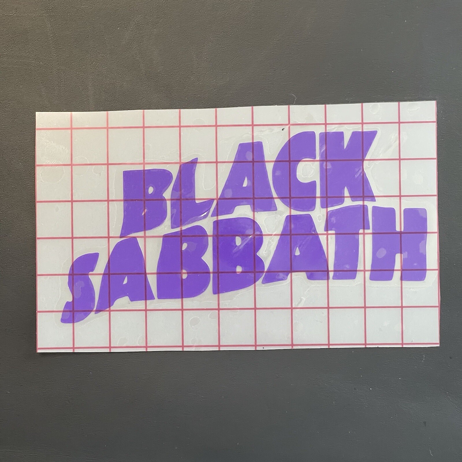 Black Sabbath Logo Vinyl Sticker Decal Heavy Metal Band Car Doom Bumper Ozzy Dio
