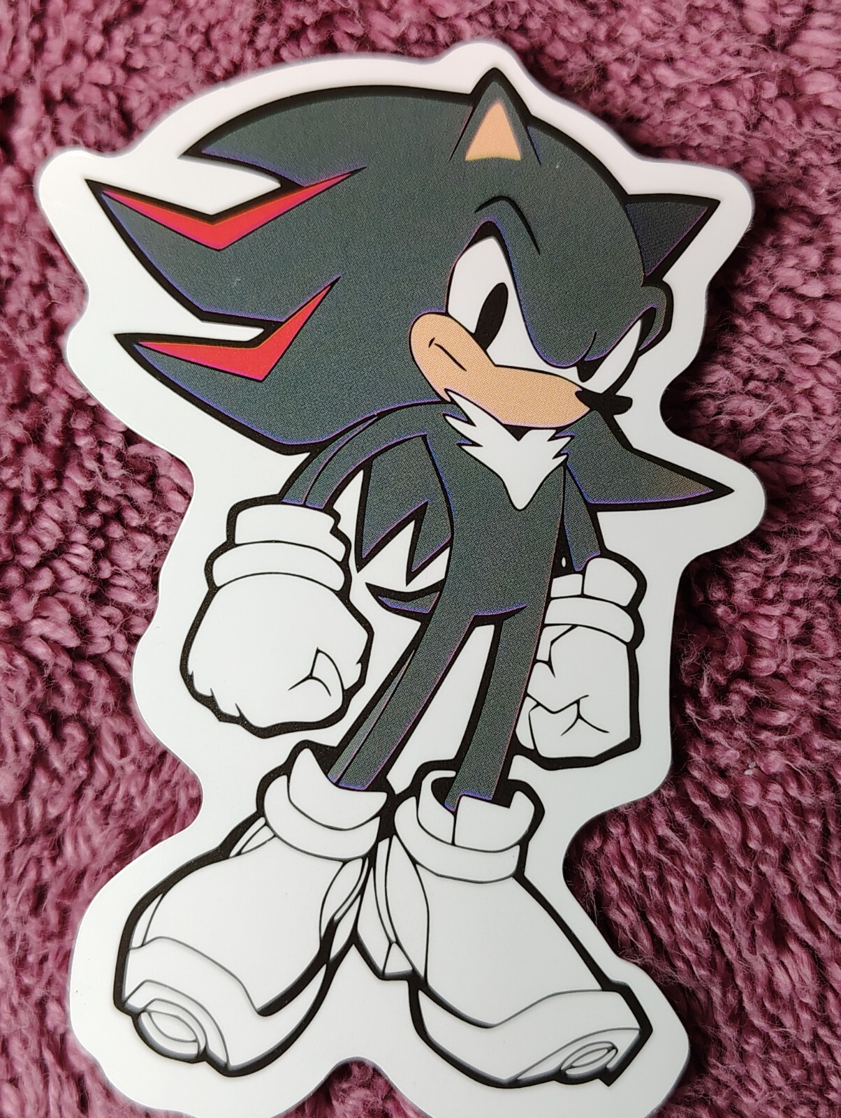 Sonic The Hedgehog Shadow Decal Sticker, Shadow the hedgehog Sticker, 3.25″