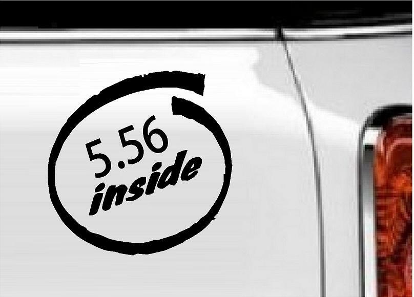 5.56 Inside Vinyl Decal Home Décor 5″ x 5″
