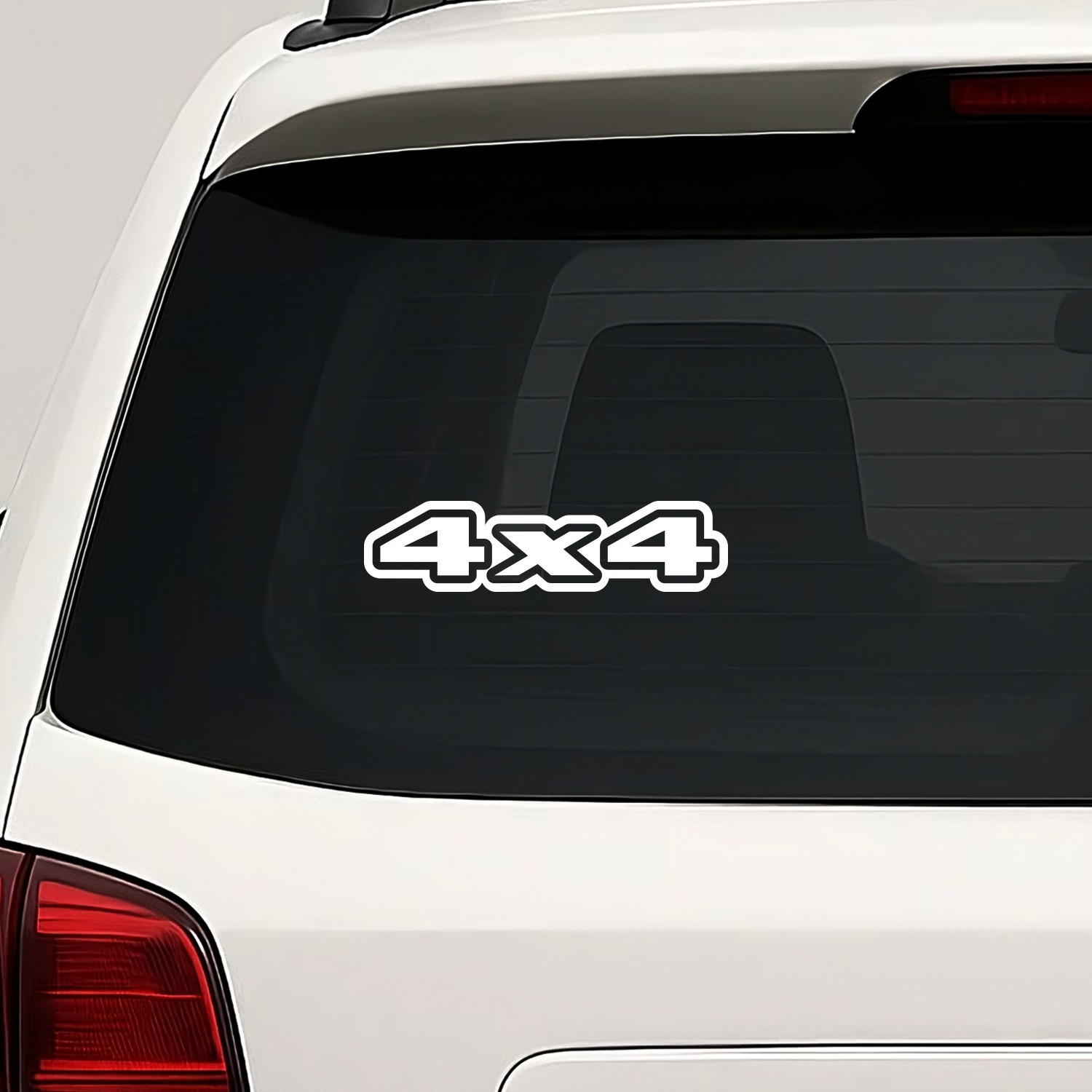 4×4 Vinyl Die Cut Decal Sticker – Off Road Four By Four Wheel Drive Truck 4WD