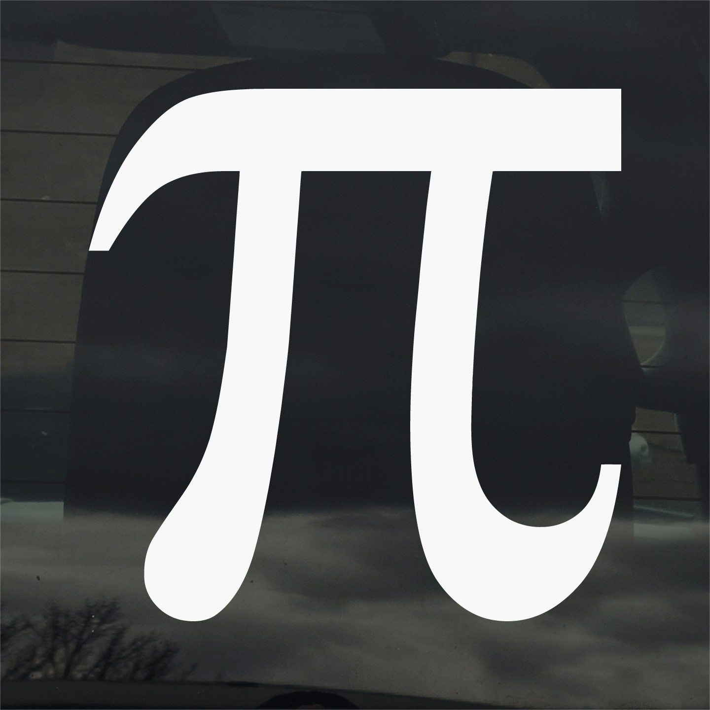 PI Symbol Custom Vinyl Sticker Decal for Car Window Laptop & More