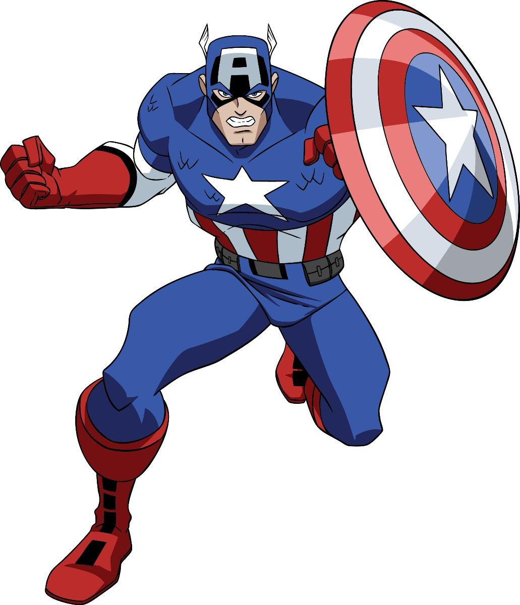 Captain America Vinyl Sticker Decal 14″ (full color)