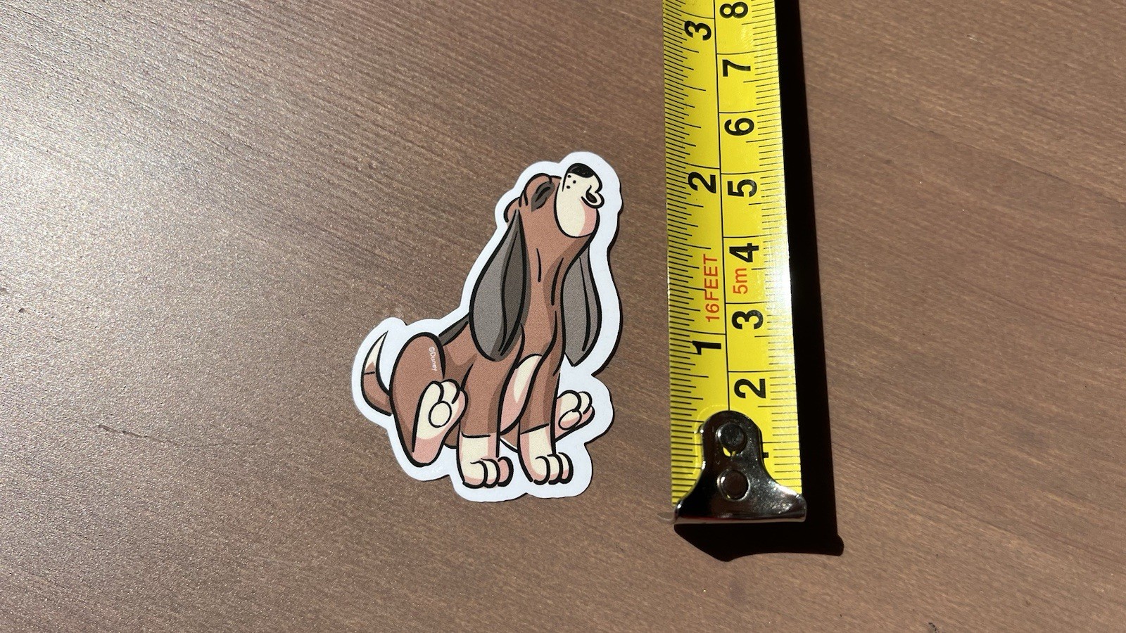 Fox And The Hound DOGS Sticker Disney Cute Copper Bloodhound