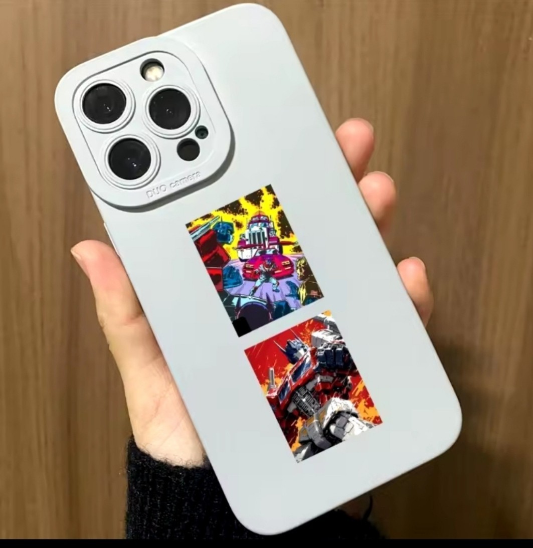 TRANSFORMERS STICKER X PRIME X DIE-CUT STICKER X 1X1 INCH STICKER X CELL COVer