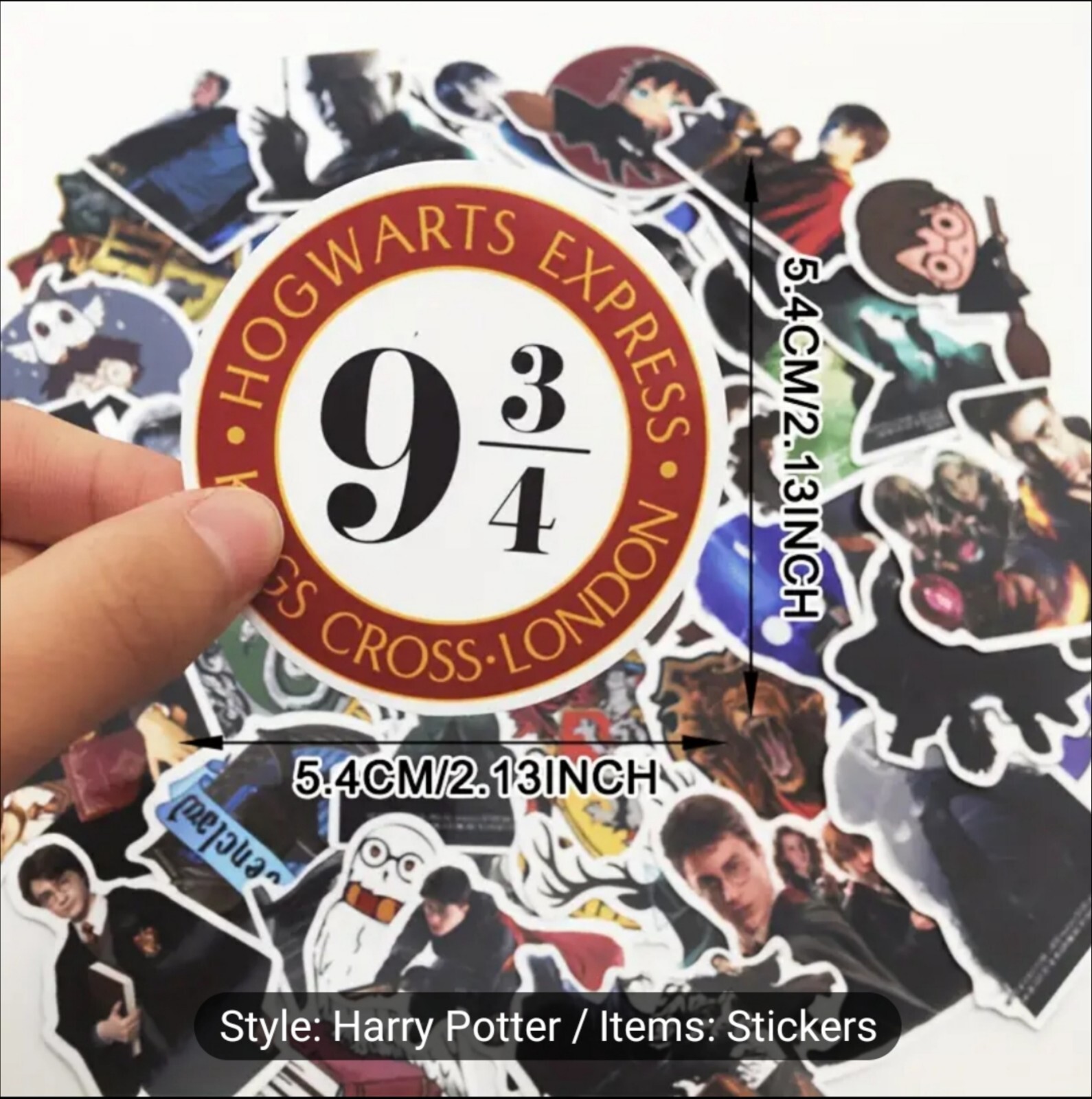 20 PCS Harry Potter Series Theme 3 Stickers BRAND NEW