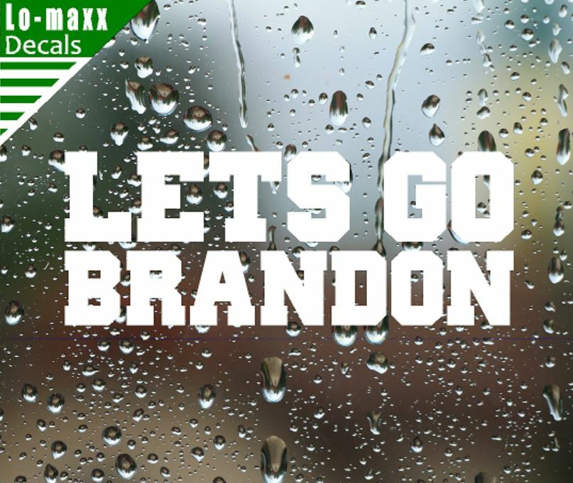 Let’s Go Brandon Anti-Biden Viral Meme Superior Quality Die Cut Vinyl Decal