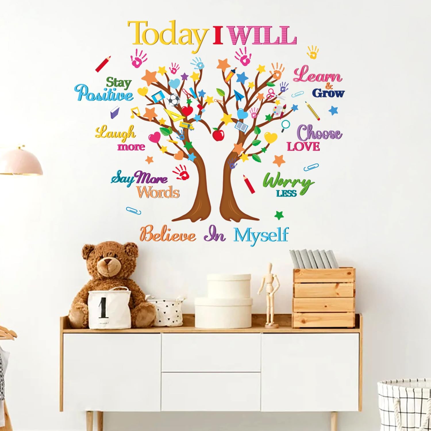 LHIUEM in This We are Confident Wall Stickers 35.4″ X 11.8″ Inspirational Mot…