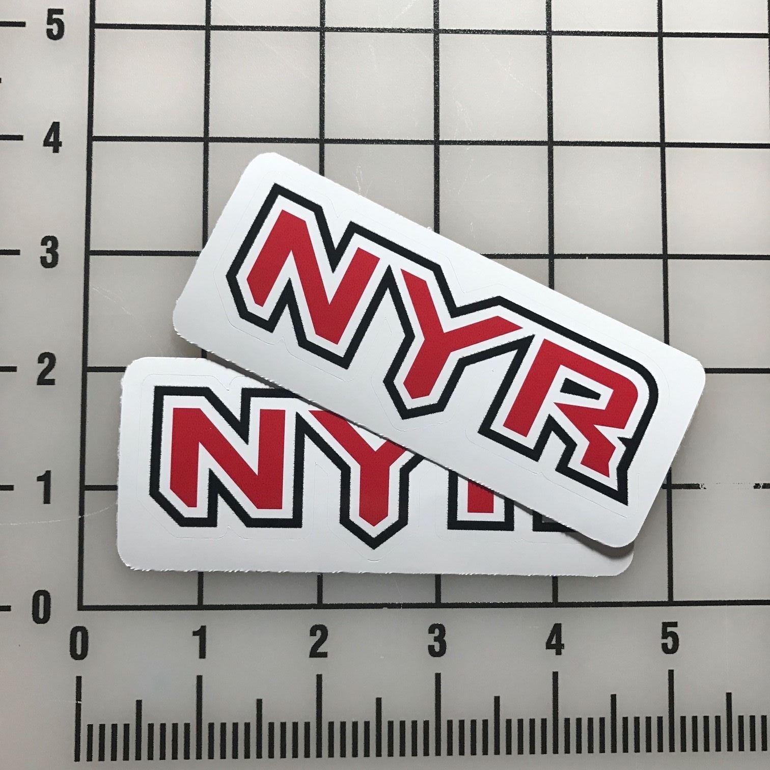 New York Rangers Logo NHL 4″ Wide Vinyl Decal Sticker – BOGO