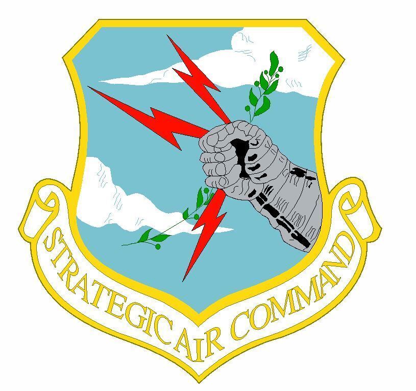 US Air Force SAC Strategic Air Command Sticker Decal M675