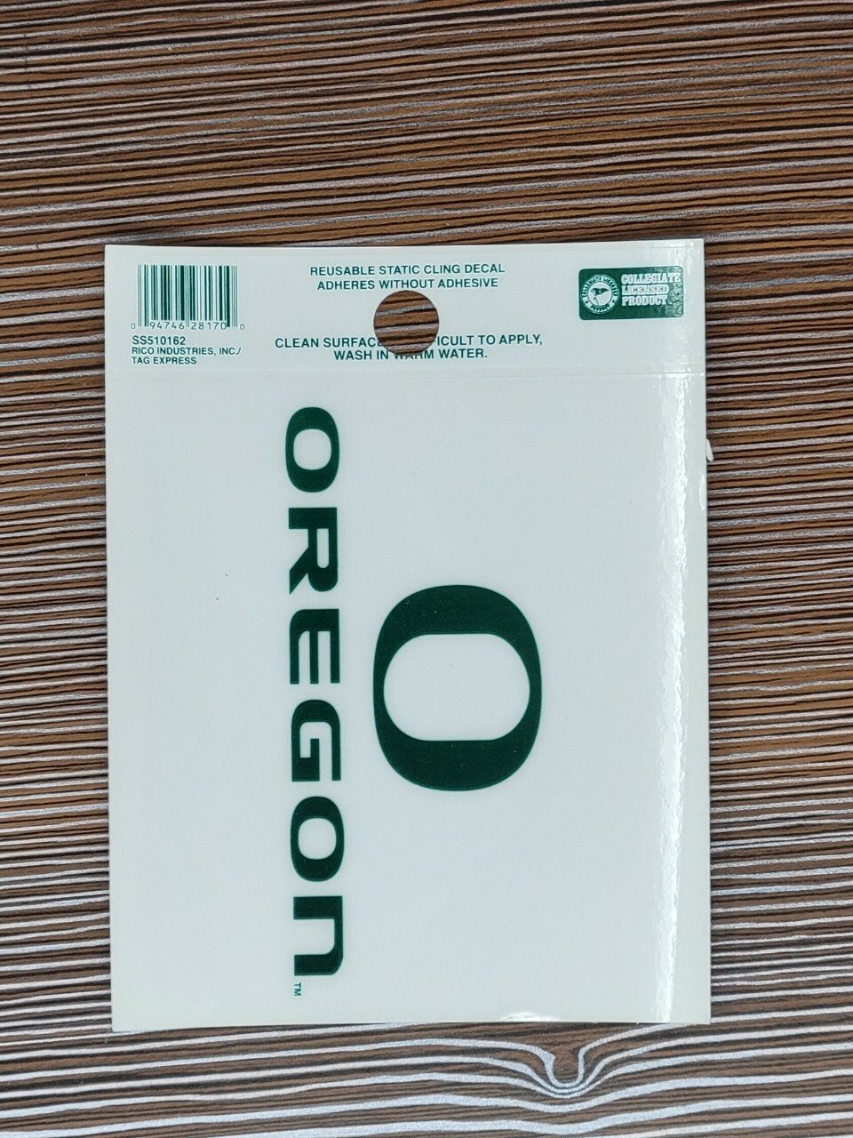 NCAA Oregon Ducks 3.5 x 4.5 inch Decal Reusable Sticker Rico Industries