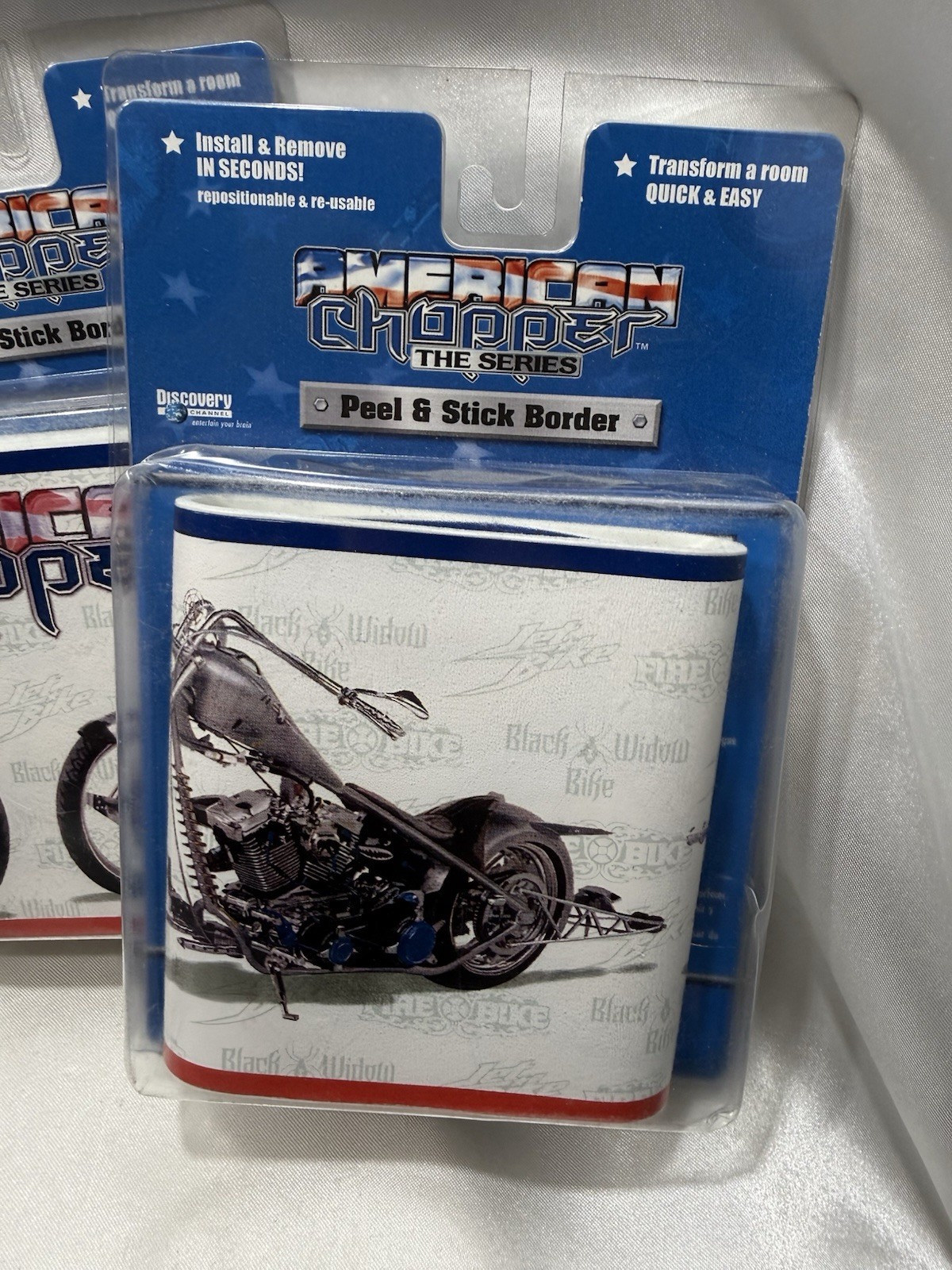 (6 PACK) American Chopper 2-Peel & Stick Wall Decor Accents AND 4-Borders
