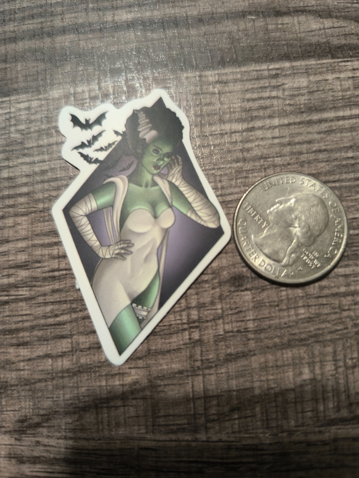 The Bride of Frankenstein Sticker Horror Universal Monsters Sexy Poise Funny New