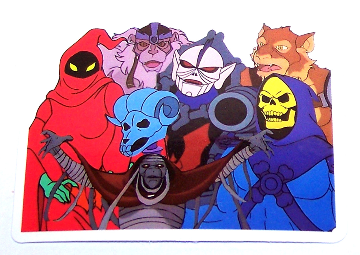HE-MAN Logo Die Cut Sticker Decal TV Movie Cartoon – Masters of the Universe