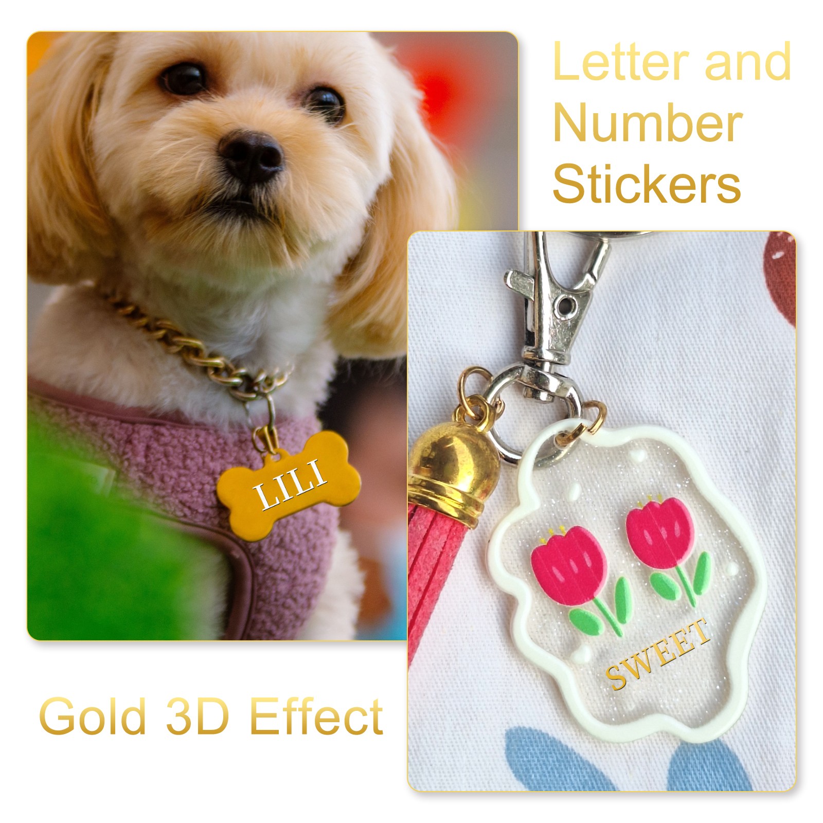 6Sheets Letter Stickers 0.6″Letter Stickers Alphabet Stickers (Silver Lowercase)