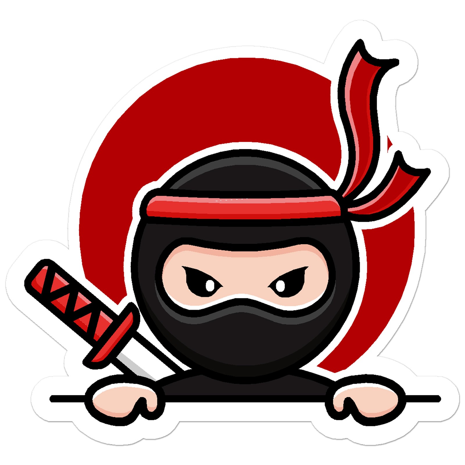 Japan Japanese Ninja – Vinyl Decal Sticker – Car Window Laptop – ebn8002