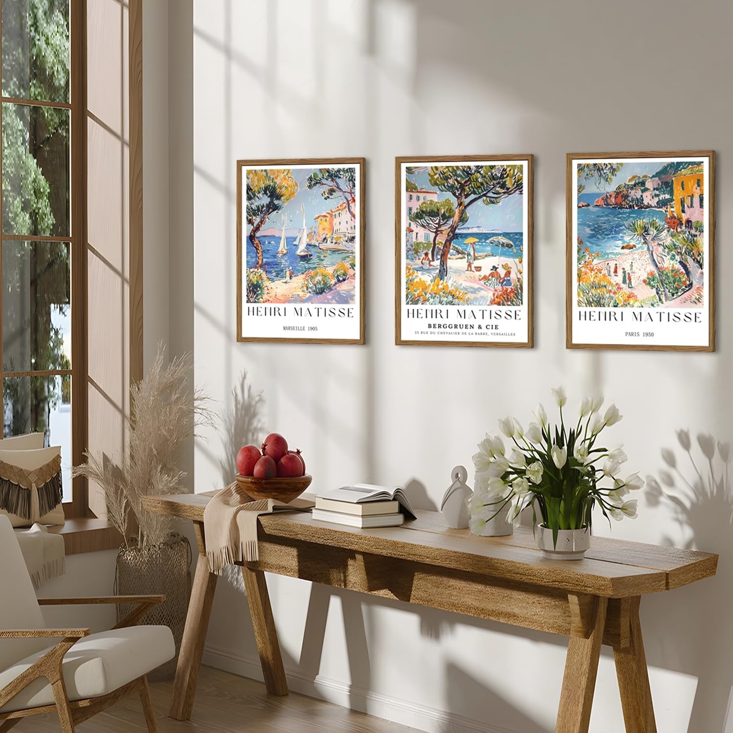 Henri Matisse Beach Landscape Wall Art Vintage Amalfi Coast Italy Wall Decor …