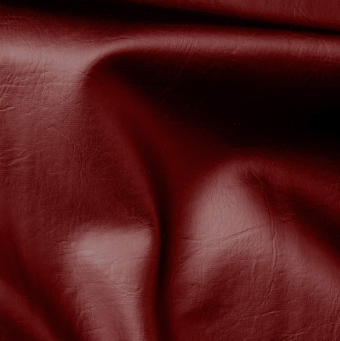VViViD Burgundy Weatherproof Faux Leather Finish Marine Vinyl Fabric (10ft x