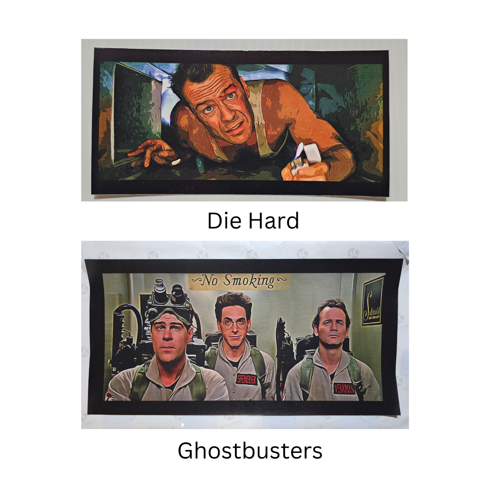 Stickers High Quality Weatherproof Vinyl 3″ x 5″ Mix and Match Movies Games