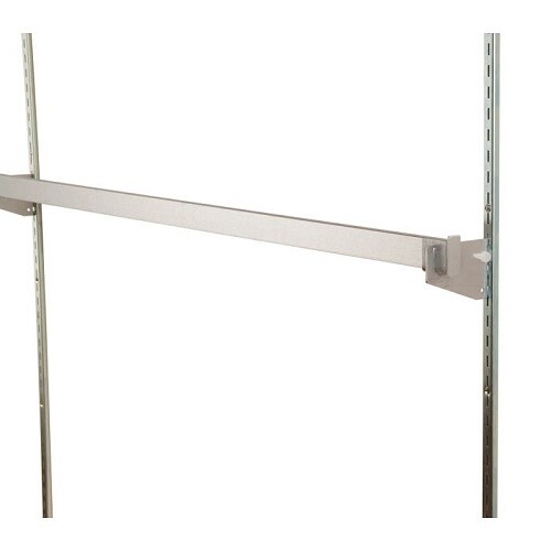Econoco CR3-SC 3″ Long Rectangular Tubing Hangrail Bracket (Pack of 25)