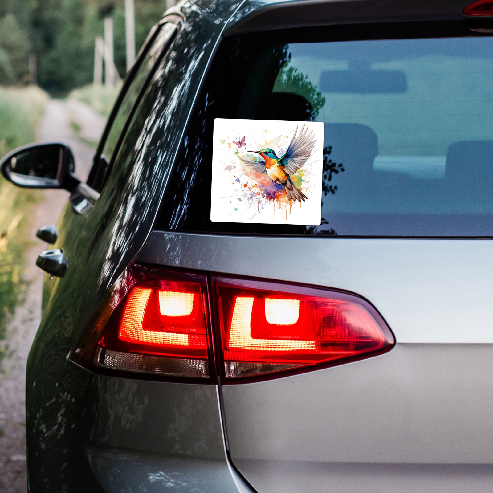 Hummingbird Butterfly – Vinyl Decal Sticker – Car Window Laptop – ebn9730