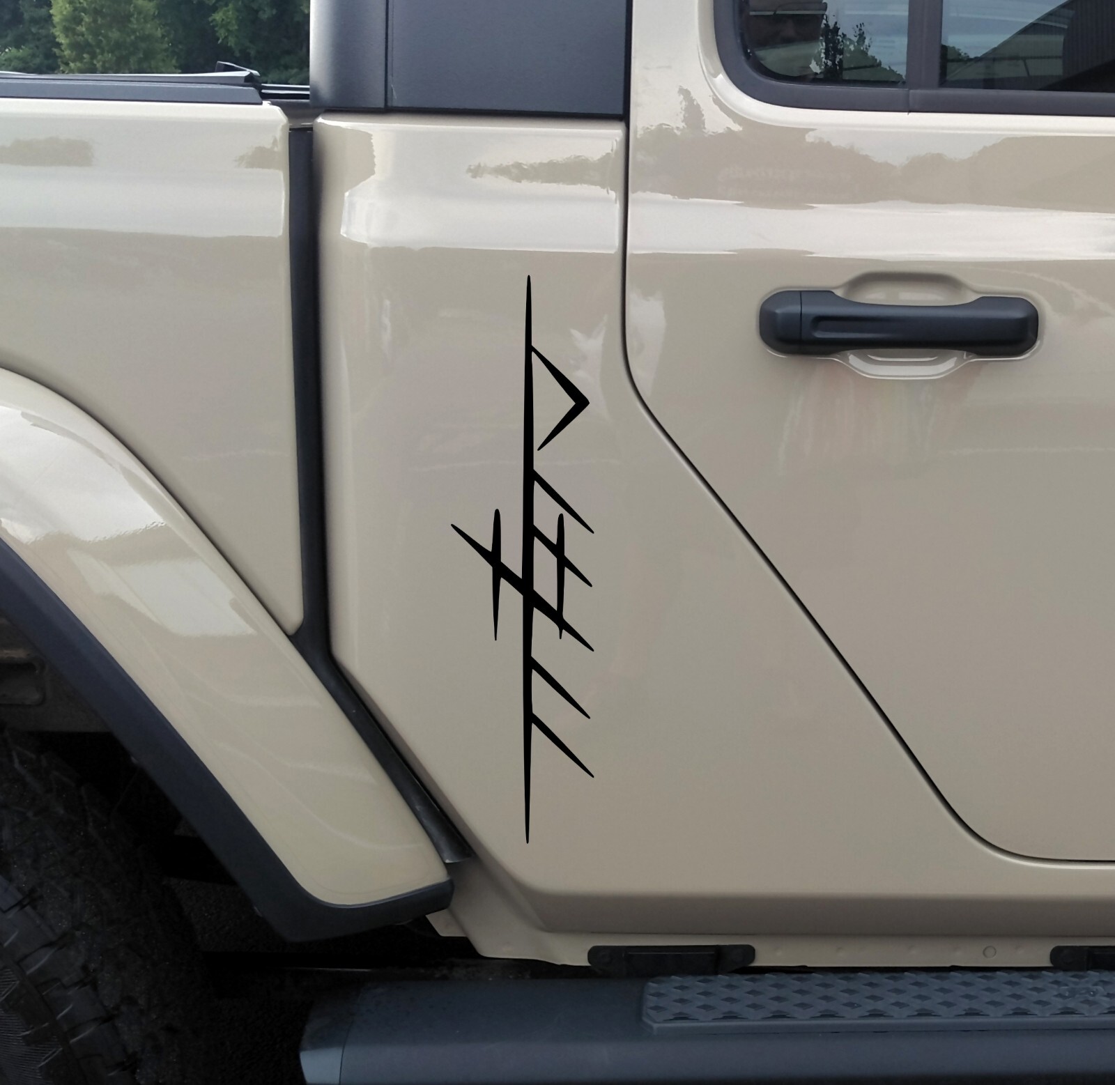 Valhalla Bind Rune Vinyl Decal | Viking Bindrune Norse Mythology Sticker