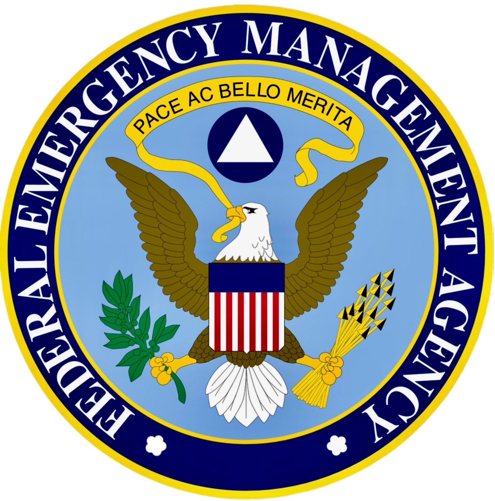 STICKER FEMA vinyl laminated glossy DHS federal emergency trump patriotic USA