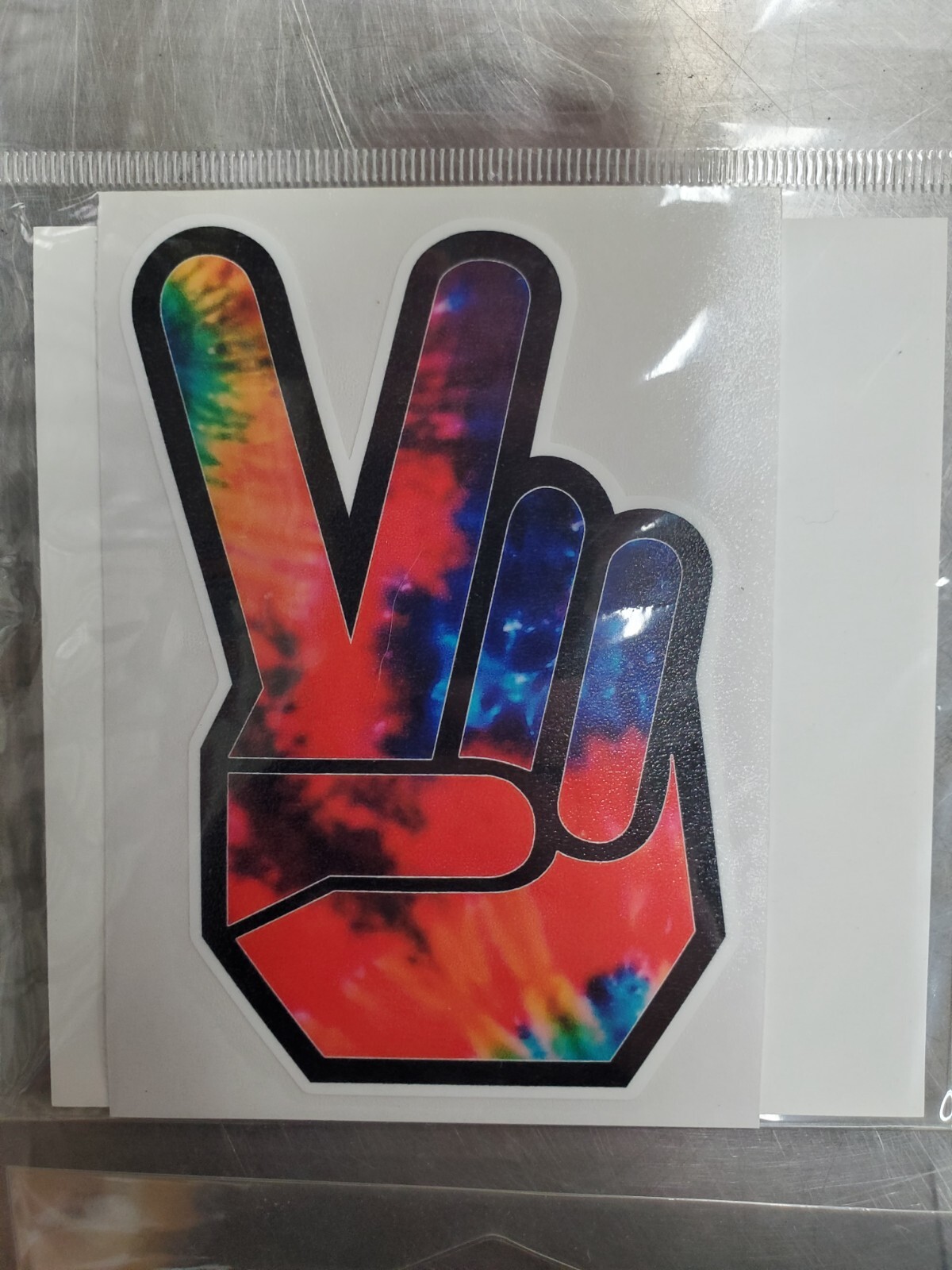 Peace Sign Fingers Vinyl Decal Sticker 3″ x 4″ – Choose Style