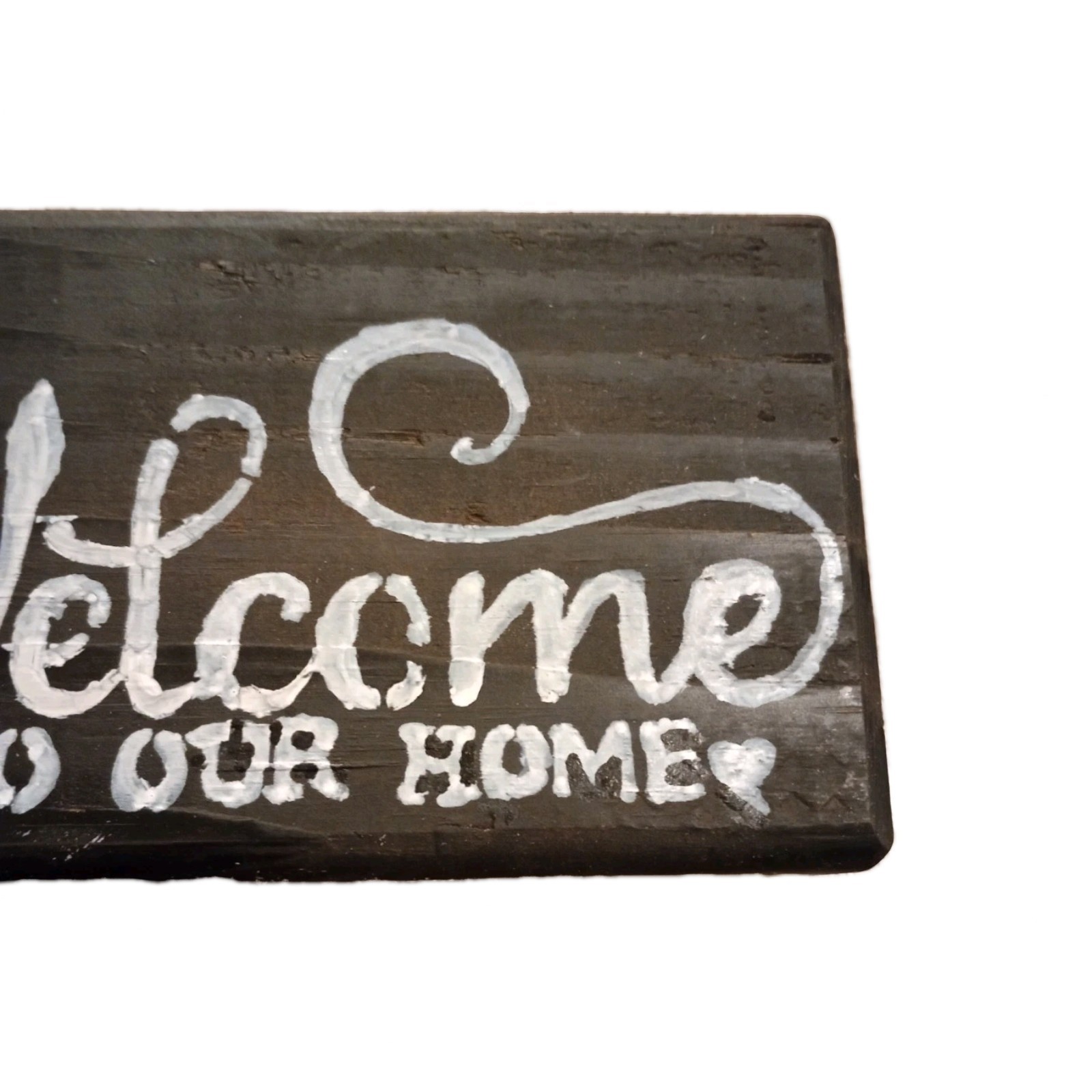 Handmade Wooden Home Decor Sign Rustic Welcome To Our Home Decor Sign Farmhouse