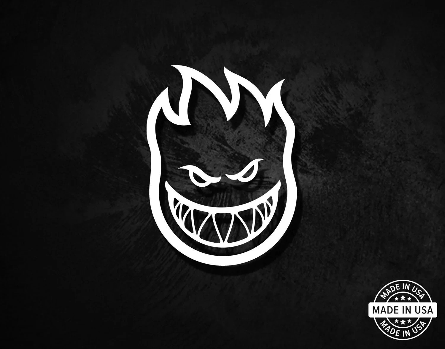 Spitfire Decal, Vinyl Die Cut Window Sticker, 100% Made In USA