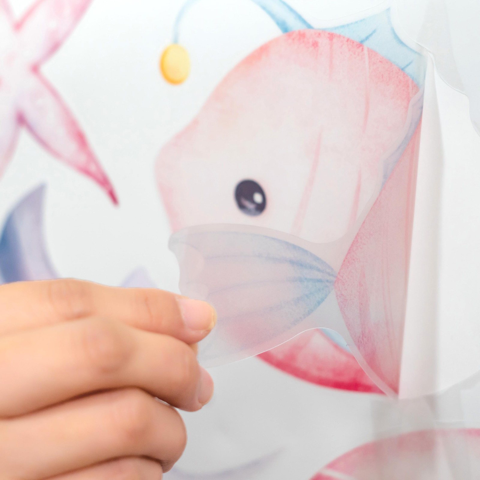 Under The Sea Mermaid Wall Decals – Ocean Fish Turtle Wall Stickers Bathroom …