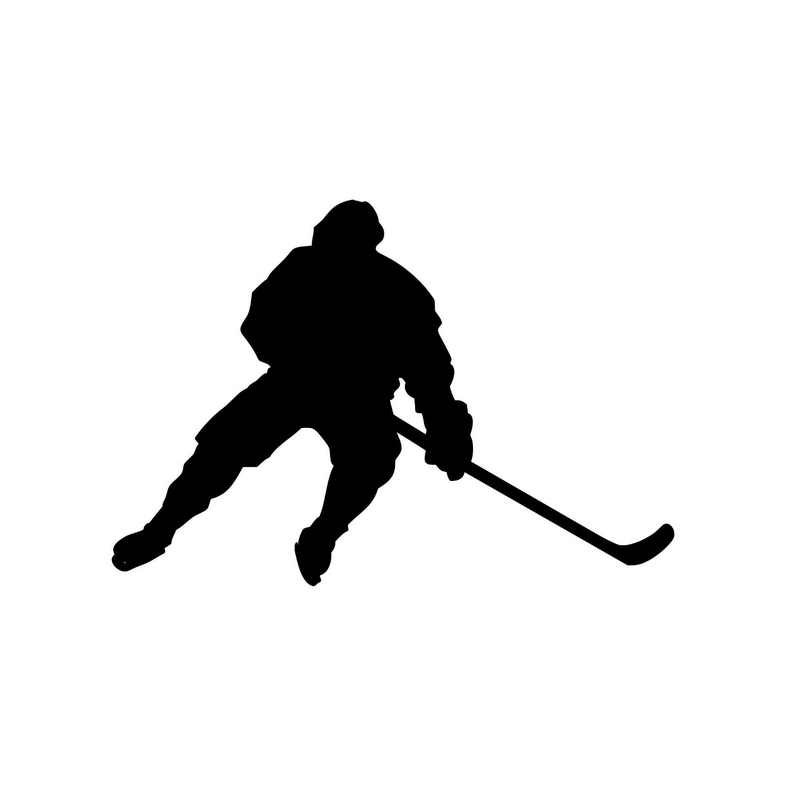 ICE HOCKEY PLAYER V2 Vinyl Decal Sticker – Stick Puck League Youth