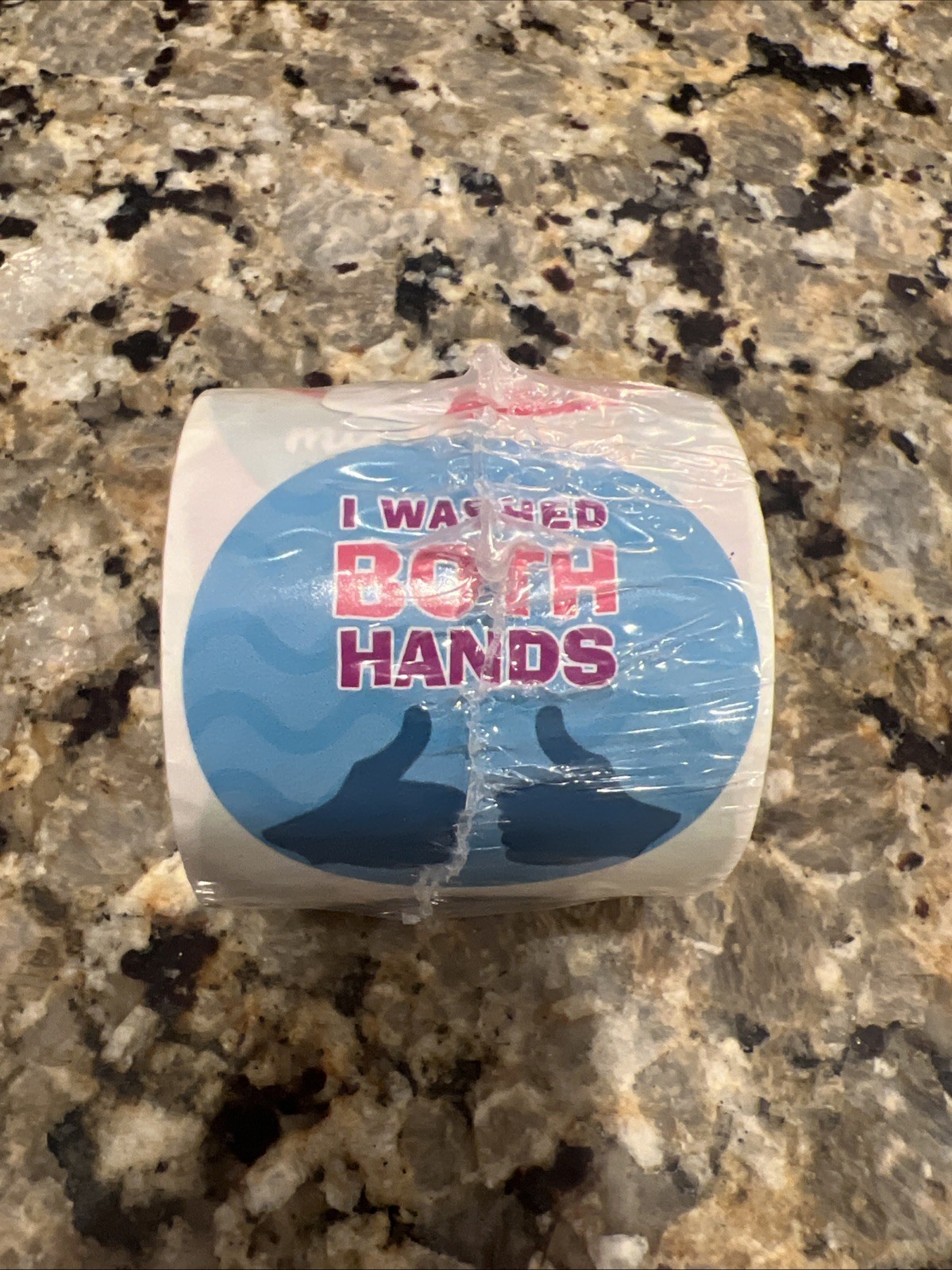 «I’ve Washed My Hands»Pack Labels decal stickers~250~ New Roll Sealed