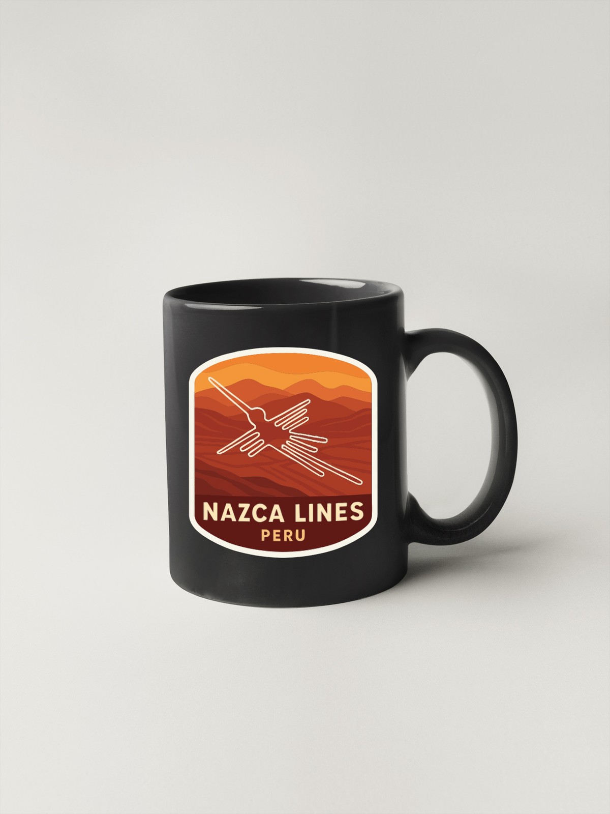 Nazca Lines Peru Sticker Decal Vinyl Die-Cut Symbolic Landmark Design