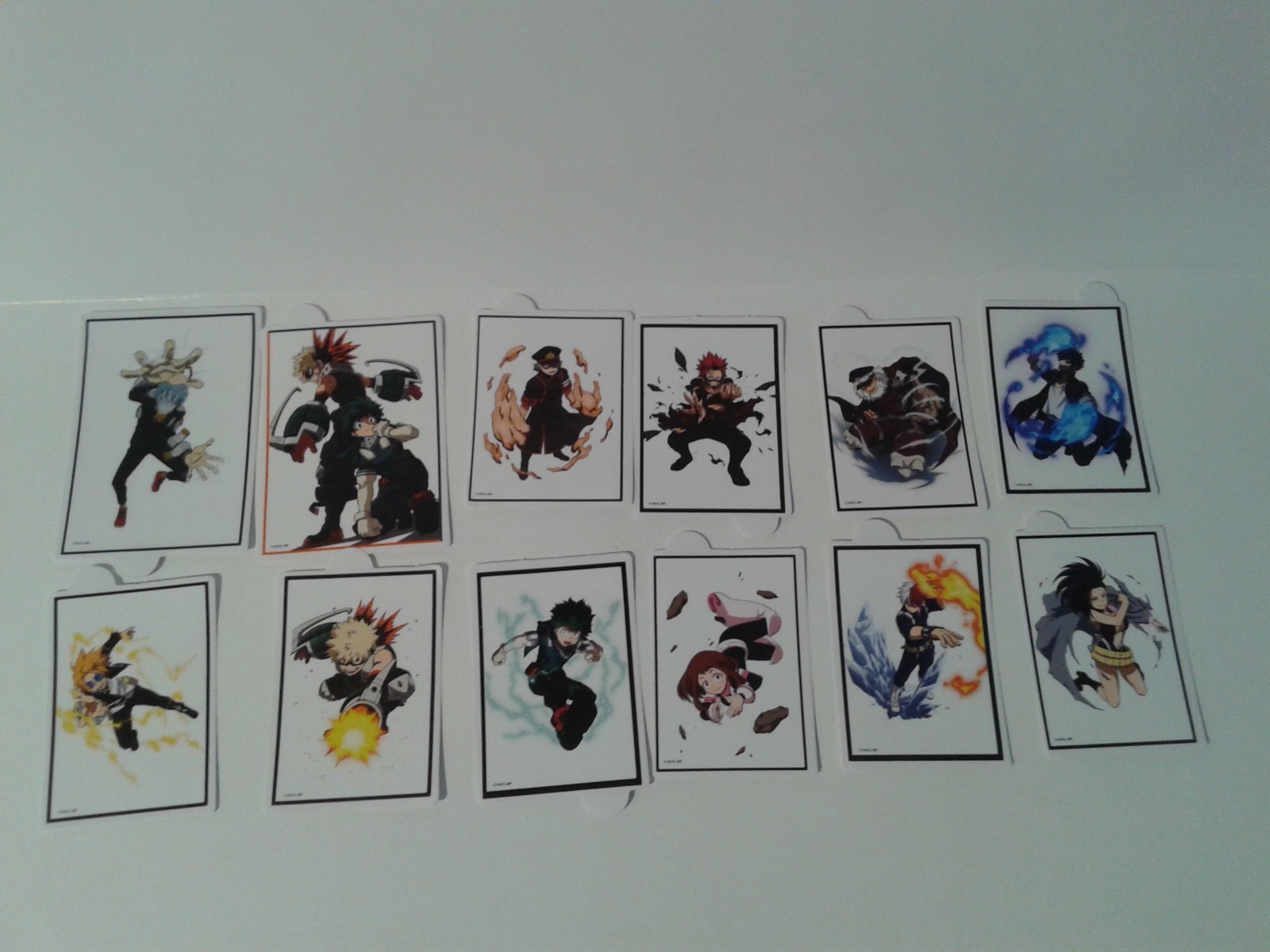 My Hero Academia mini vinyl decals lot #1