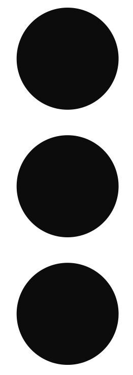 3″ Black Round Label Dots Stickers Color Coding Inventory 3 Inch Dot