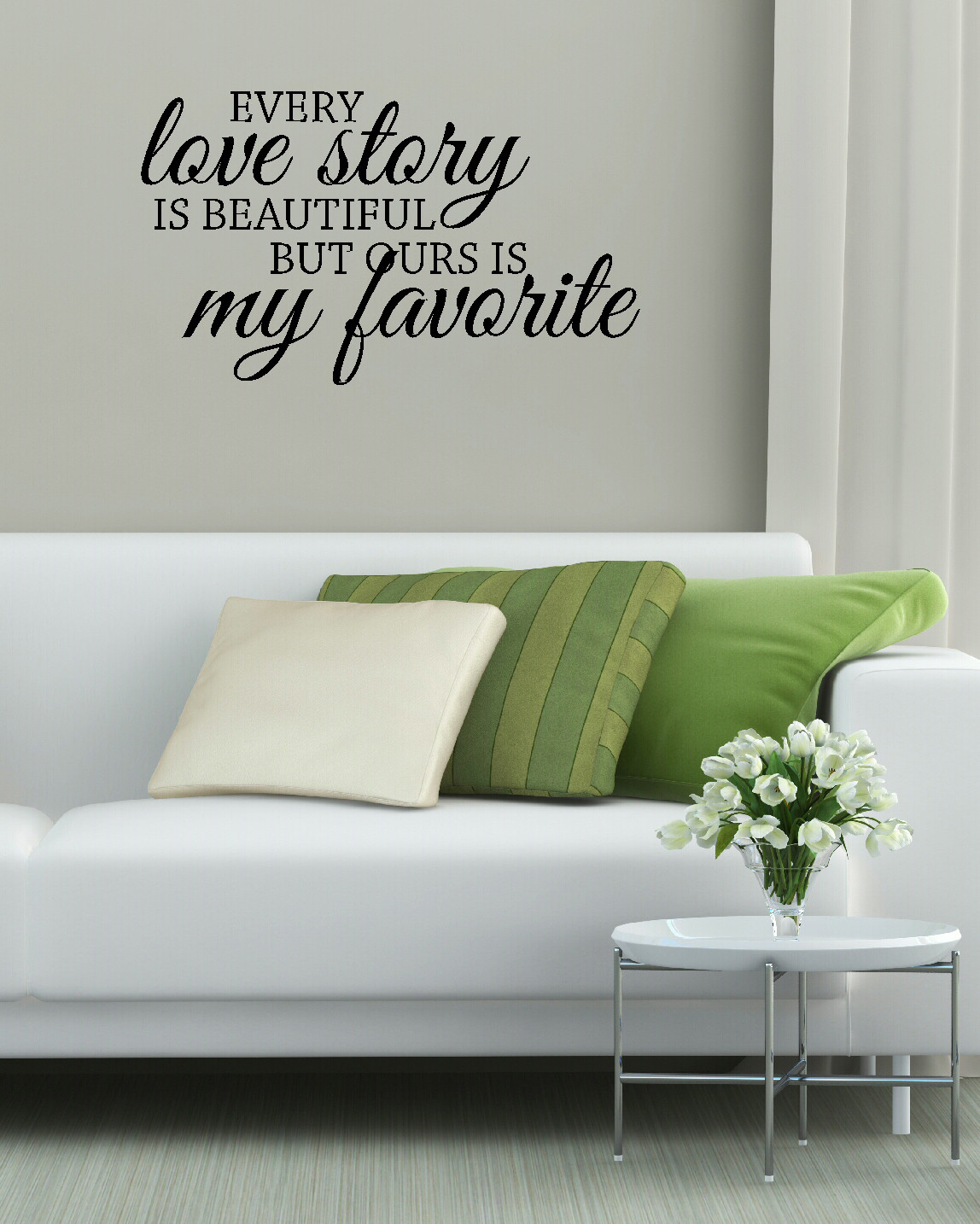 Every Love is my Favorite Bedroom Wall Sticker Vinyl Decal Quotes Saying 23″x14″