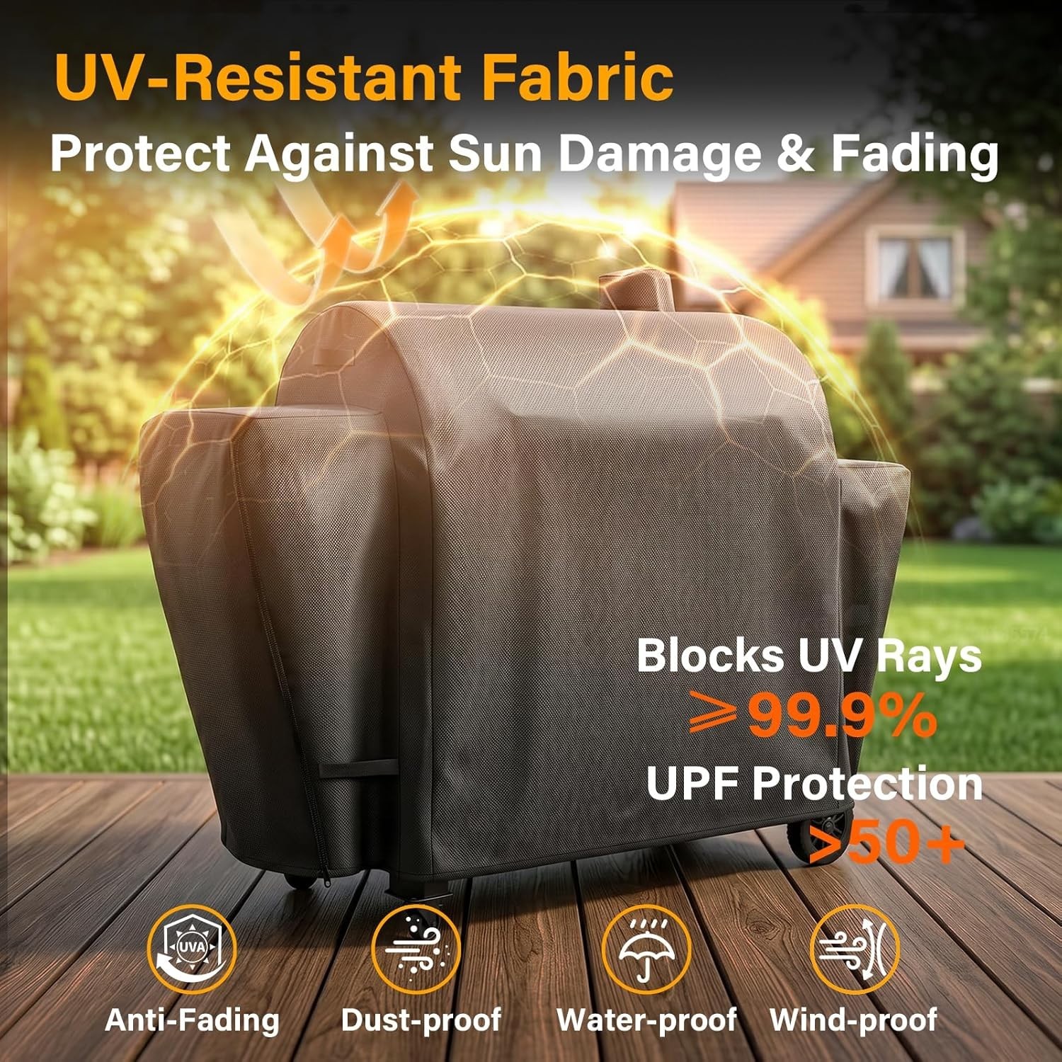 Grill Cover for Pit Boss Pro Series Triple-Function Combo Grill PB1100PSC2, PB11
