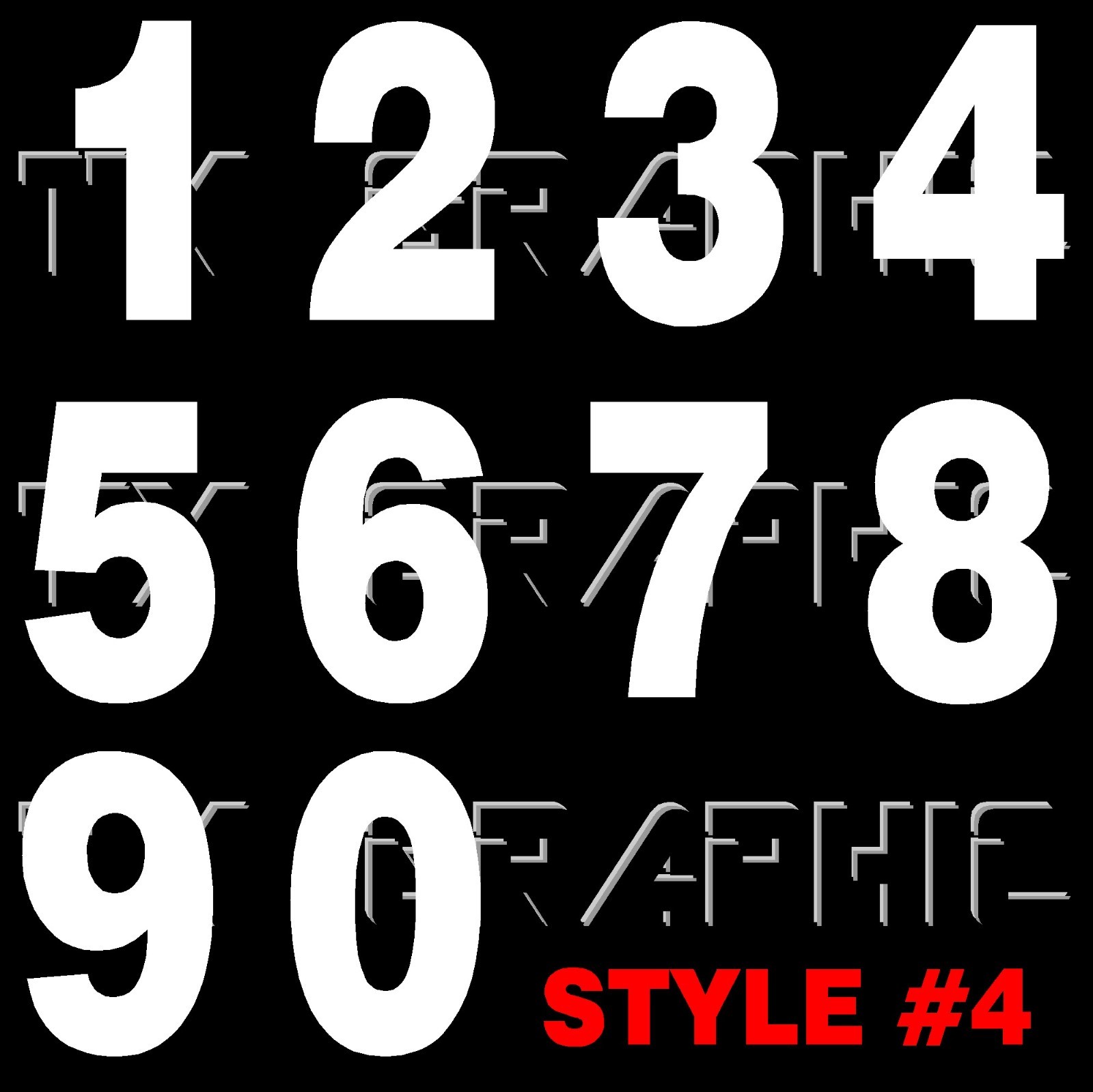 IRON ON HEAT TRANSFER UNIFORM NUMBER VINYL DIGIT SPORT JERSEY SOCCER BASEBALL