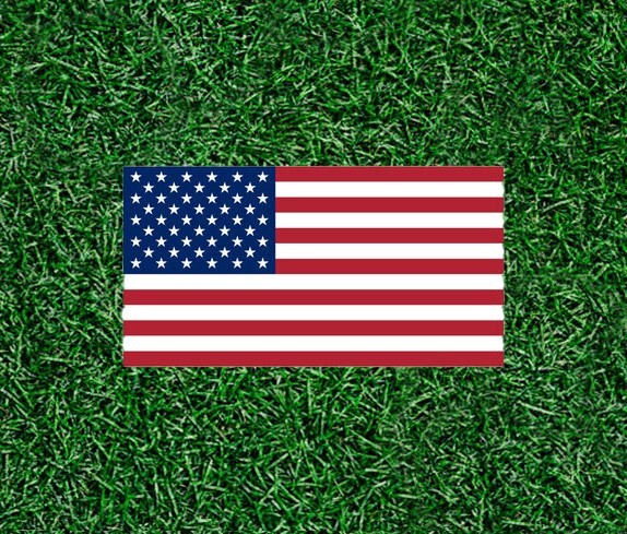 United States Flag vinyl sticker decal – many sizes available