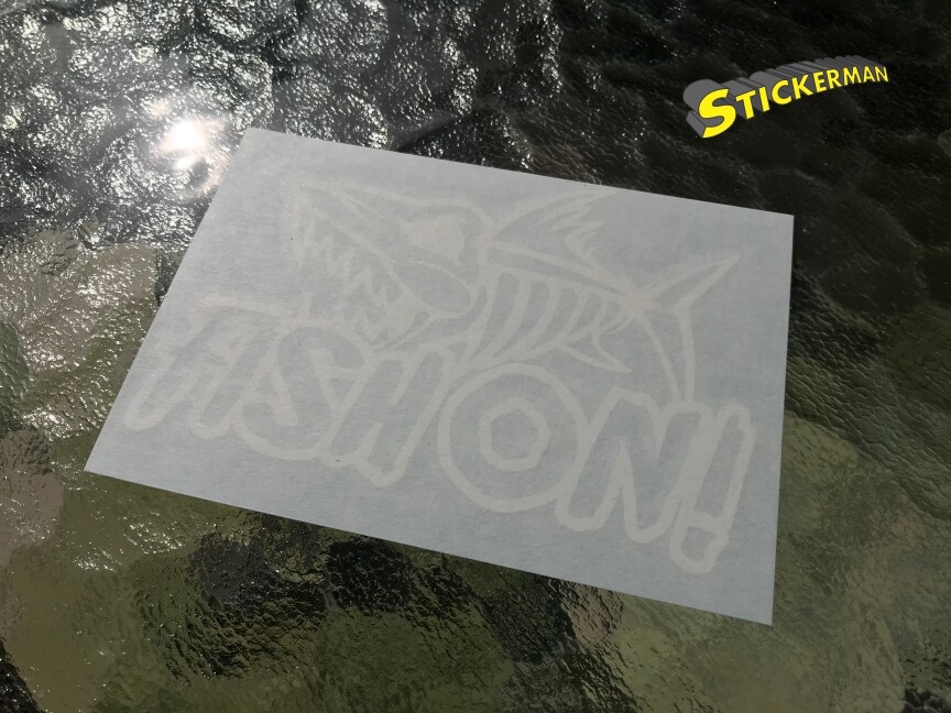 Fish On Fishing Vinyl Sticker Decal Freshwater Saltwater