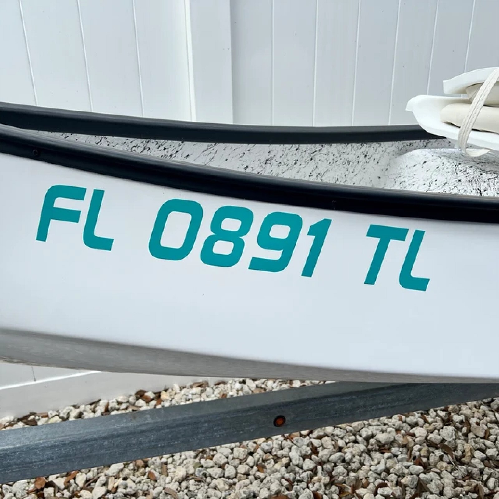 Boat Registration Numbers & Letters 2 Pack Custom 3″ Boat & Jetski Stickers 1CL