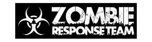 Zombie Bumper Stickers ZOMBIE RESPONSE TEAM Vehicle Stickers Set of 2 #741 9″