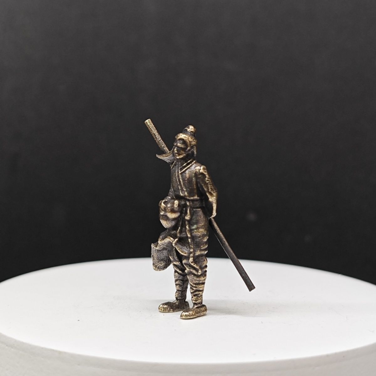 Brass Micro-shot Character Ornament Landscaping Decoration