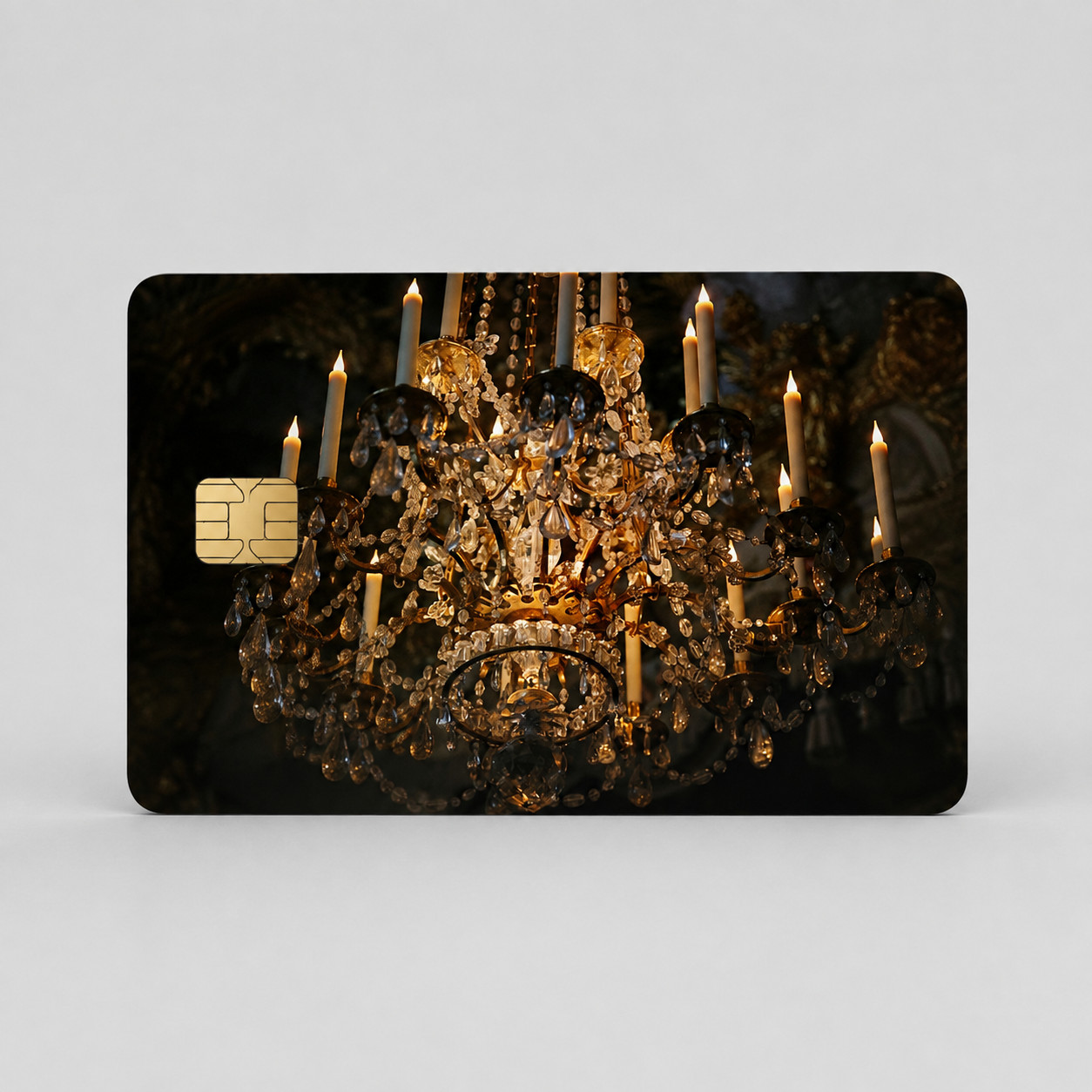 Reflection of Versailles Golden Operahouse Luxury Design Credit Card Skin
