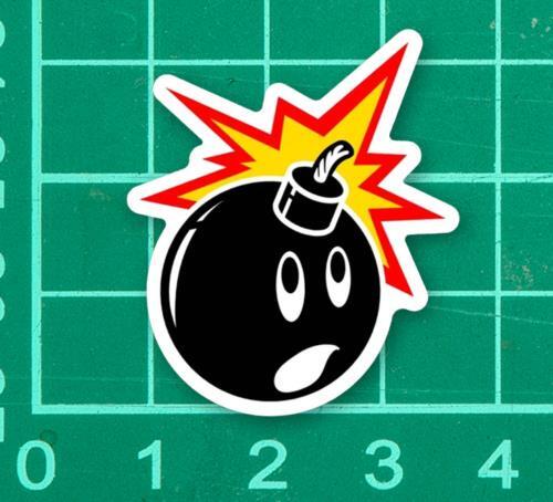 The Hundreds Bomb Sticker Decal