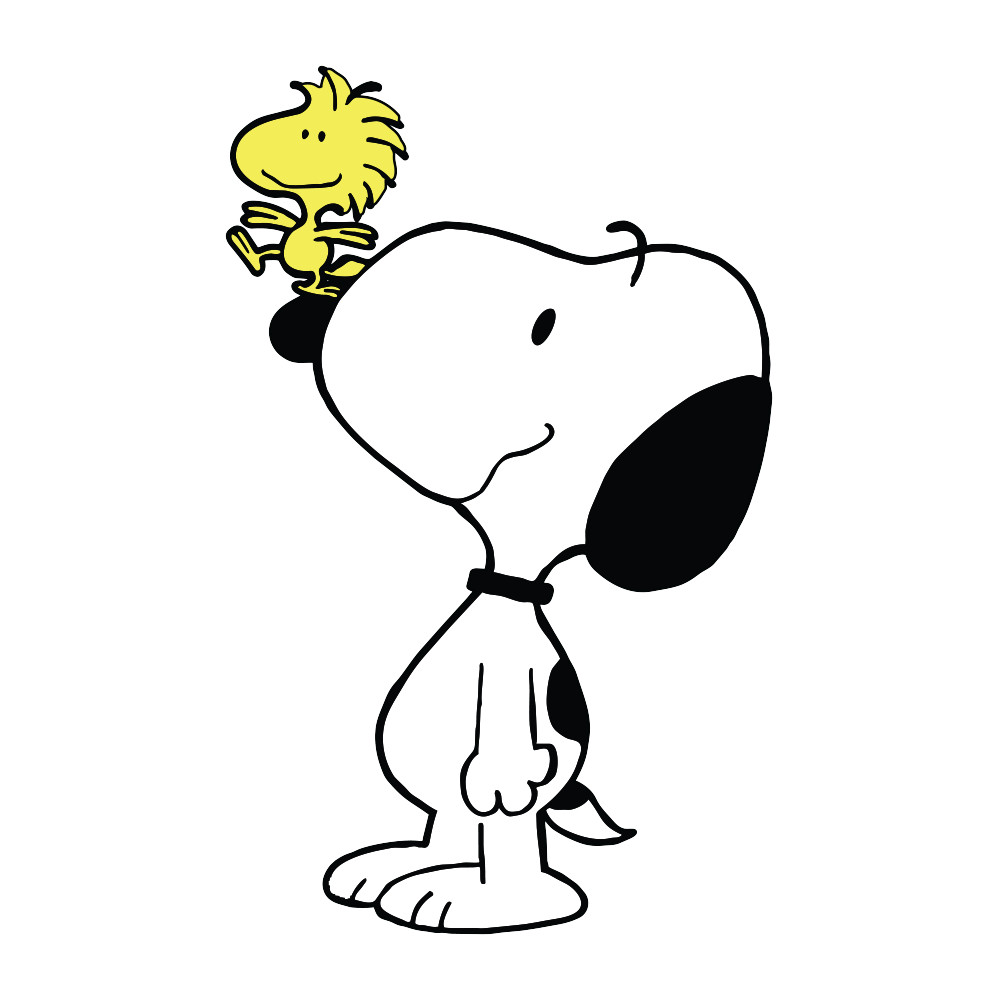 Peanuts Snoopy and Woodstock Sticker – Aesthetic Vinyl 2.5″ W x 4″ H