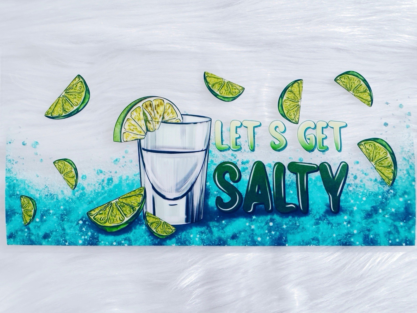 Summer UV DTF Cup Wraps for 16 oz Glass Cups, 6 Sheets Transfers Variety