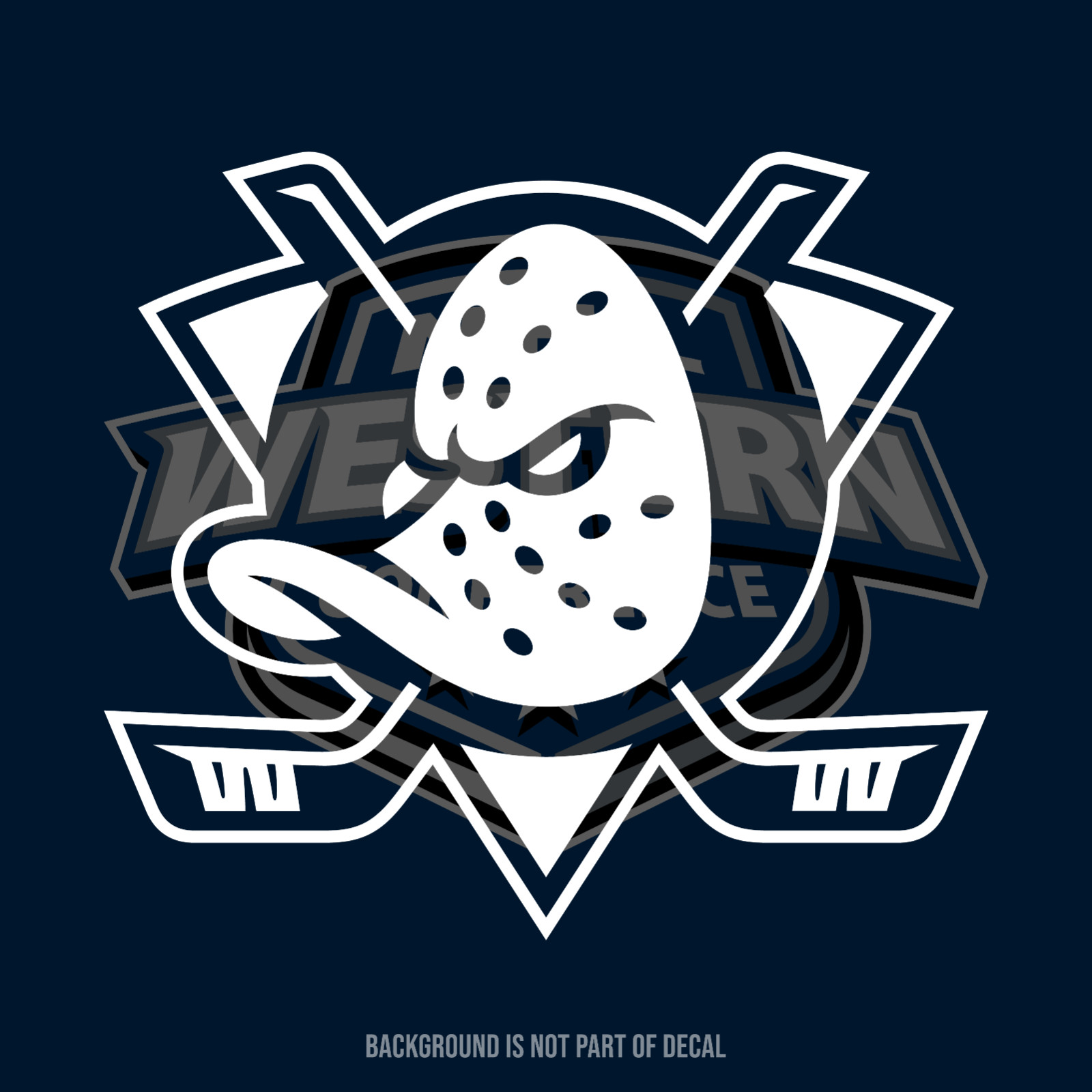 Anaheim Ducks Vinyl Decal Sticker